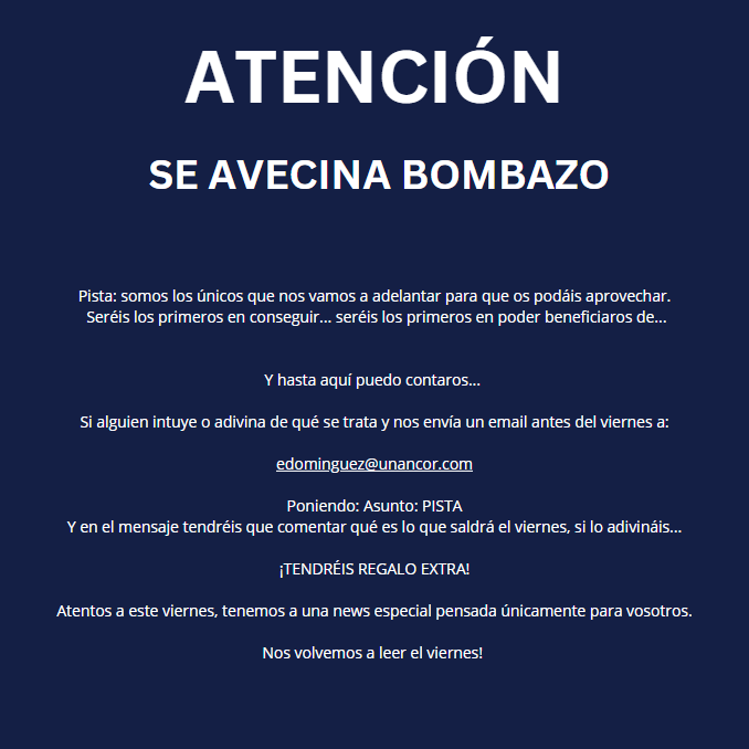 Qué es lo que trama UNANCOR?