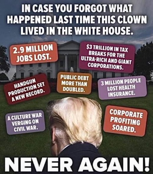 #wtpBLUE 
#DemVoice1 
#tRUmpHasDementia 
The orange criminal traitor is so unhinged, literally nothing he says is true, except he spells Colbert's name correctly &amp; is aware he works for CBS.
Keep this menace away from power.
Check your registration &amp; vote blue, up &amp; down ballot.