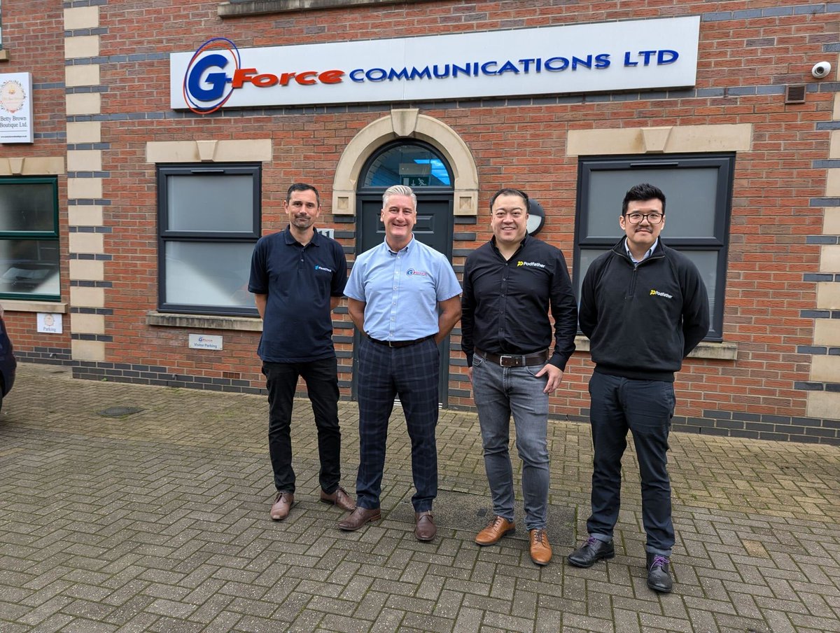 Steven Truong and Chi Ming Lau are out and about today with Barrie Wilson of FleetCheck and the team at G-Force Communications Ltd. We’re delighted to participate in today's workshop discussing how to supercharge your fleet operations.
