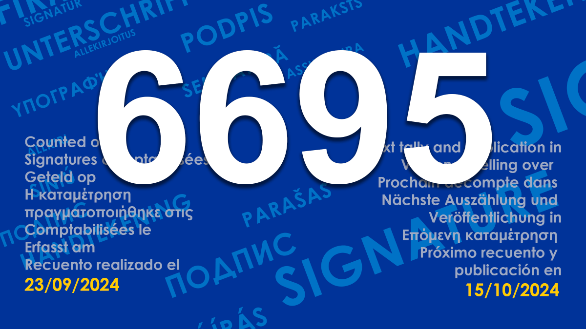 🚨 Over 6,695 signatures collected as of today 📈
📢 Sign the petition! 👉 thinklongcovid.eu

We are calling on the #EuropeanUnion to mobilize for research into treatments and socioeconomic support for #LongCovid  patients. 
🔍 Explore the geographical distribution of these