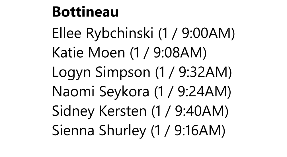 Here are the tee times for us on Monday for state golf! #gostars