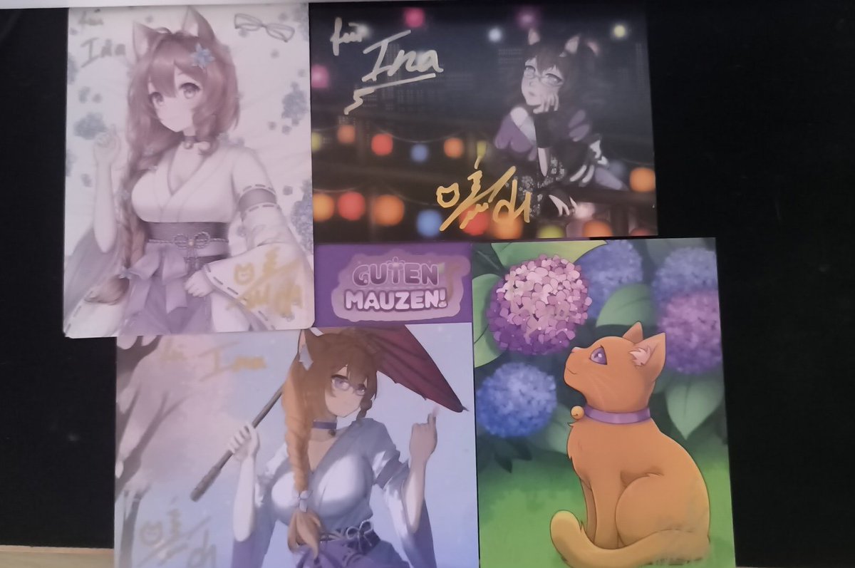 Die Postkarten von der lieben und tollen <a href="/FrauMauzenberg/">FrauMauzenberger (Graduated)</a> kamen heute an X3 Bin sehr sehr Happy 
Es sind so schöne Postkarten❤️❤️

Und dir bekommen natürlich einen schönen Ehrenplatz X3