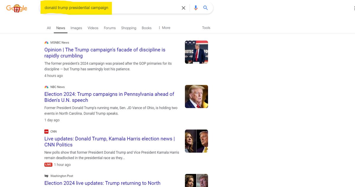Holm3sJam's tweet image. Never ever trust the #GoogleSearchEngine. Type in #DonaldTrump and all you get is bullshit from #Trumphaters. These motherfuckers at Google are beyond #bias and #bigotry and it&apos;s a wonder the market hasn&apos;t put that electronic rag sheet out of business. duckduckgo.com is…