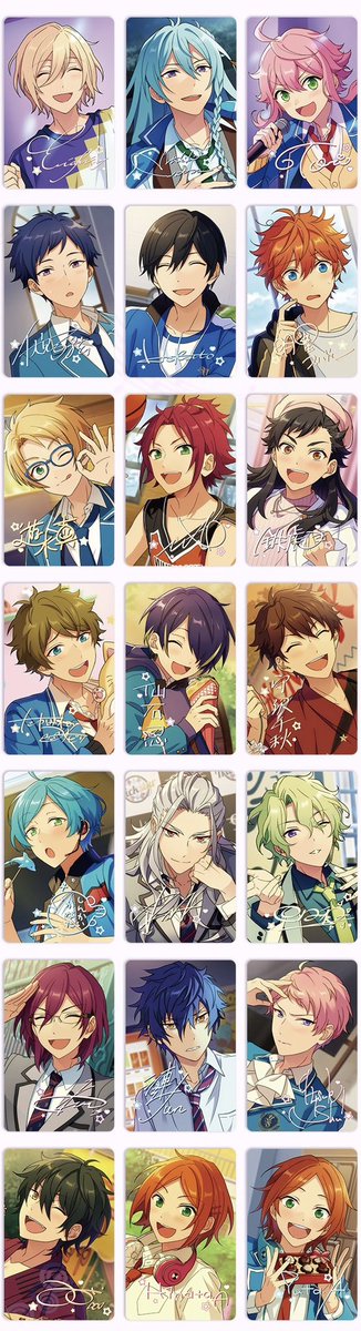 8/31まで　あんスタ 偶像梦幻祭 中国ポラロイド まとめ売り（バラ売り可 あんスタ 偶像梦幻祭 中国ポラロイド まとめ売り（バラ売り可能