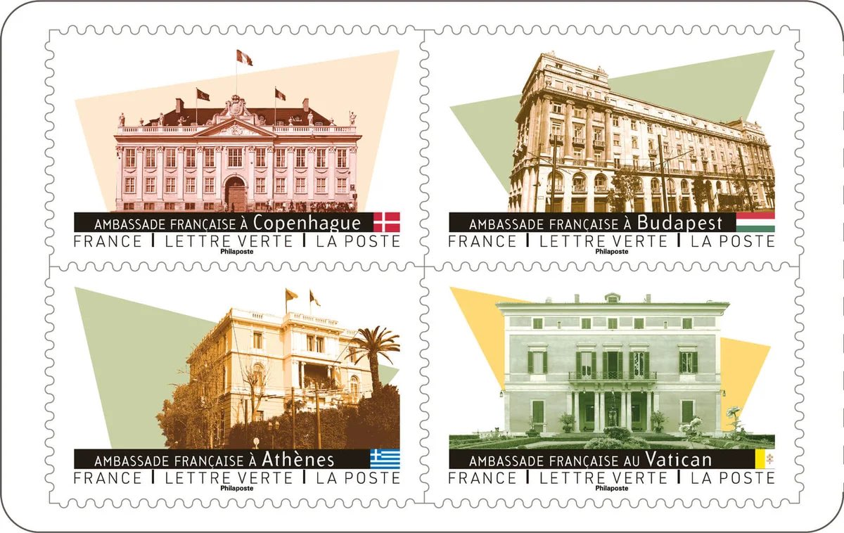 La France au Vatican (@franceauvatican) on Twitter photo La Poste <a href="/lisalaposte/">La Poste</a> célèbre les ambassades françaises en Europe avec un carnet de 12 timbres. Parmi eux la Villa Bonaparte, siège de l’Ambassade de 🇫🇷 près le 🇻🇦. Un hommage à notre patrimoine diplomatique et culturel !! <a href="/FranceenGrece/">La France en Grèce 🇨🇵🇪🇺</a> <a href="/France_Autriche/">Frz. Botschaft Österreich</a> La Poste <a href="/lisalaposte/">La Poste</a> célèbre les ambassades françaises en Europe avec un carnet de 12 timbres. Parmi eux la Villa Bonaparte, siège de l’Ambassade de 🇫🇷 près le 🇻🇦. Un hommage à notre patrimoine diplomatique et culturel !! <a href="/FranceenGrece/">La France en Grèce 🇨🇵🇪🇺</a> <a href="/France_Autriche/">Frz. Botschaft Österreich</a>