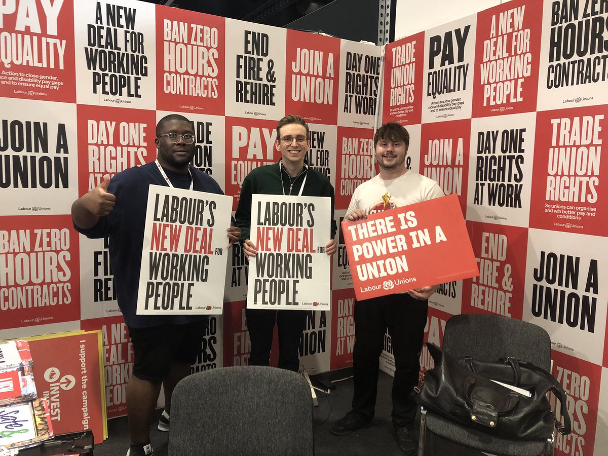 PhilipHutch98's tweet image. The New Deal for Working People is going to bring transformative change to millions of workers.
It was a privilege to spend the week working for @labourunionsuk helping to build momentum for the New Deal.
Thanks to all those who came to show their support.