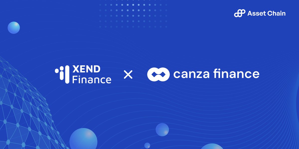 Xend Finance ($RWA) (@xendfinance) on Twitter photo Excited to partner with another <a href="/HashKey_Capital/">HashKey Capital</a> project to bring DeFi and RWA services, empowering users in Africa and beyond.
Together, we’re leveraging <a href="/rwaassetchain/">Asset Chain 🌍 (AI-RWA L1)</a> for more on-chain innovation! Stay tuned for updates on this partnership. Excited to partner with another <a href="/HashKey_Capital/">HashKey Capital</a> project to bring DeFi and RWA services, empowering users in Africa and beyond.
Together, we’re leveraging <a href="/rwaassetchain/">Asset Chain 🌍 (AI-RWA L1)</a> for more on-chain innovation! Stay tuned for updates on this partnership.