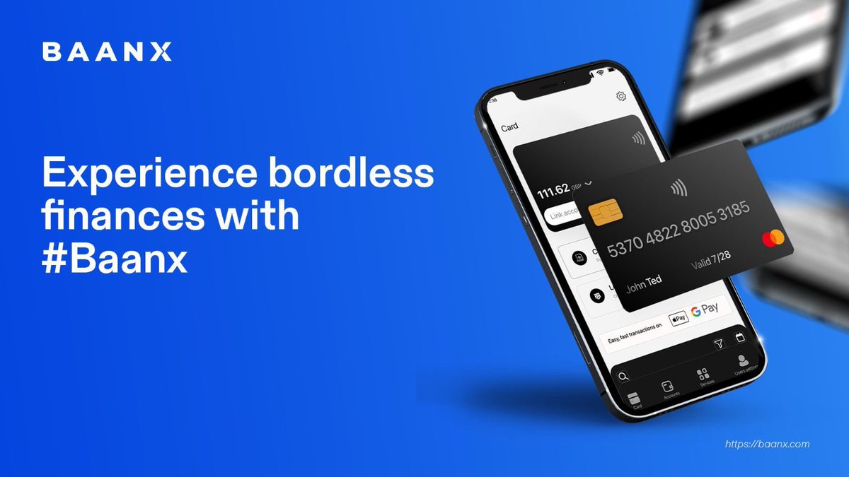 Ransfordkwame's tweet image. @BaanxGroup Banking the unbanked with deFi #bxx #baanx #clcard #CryptoLife