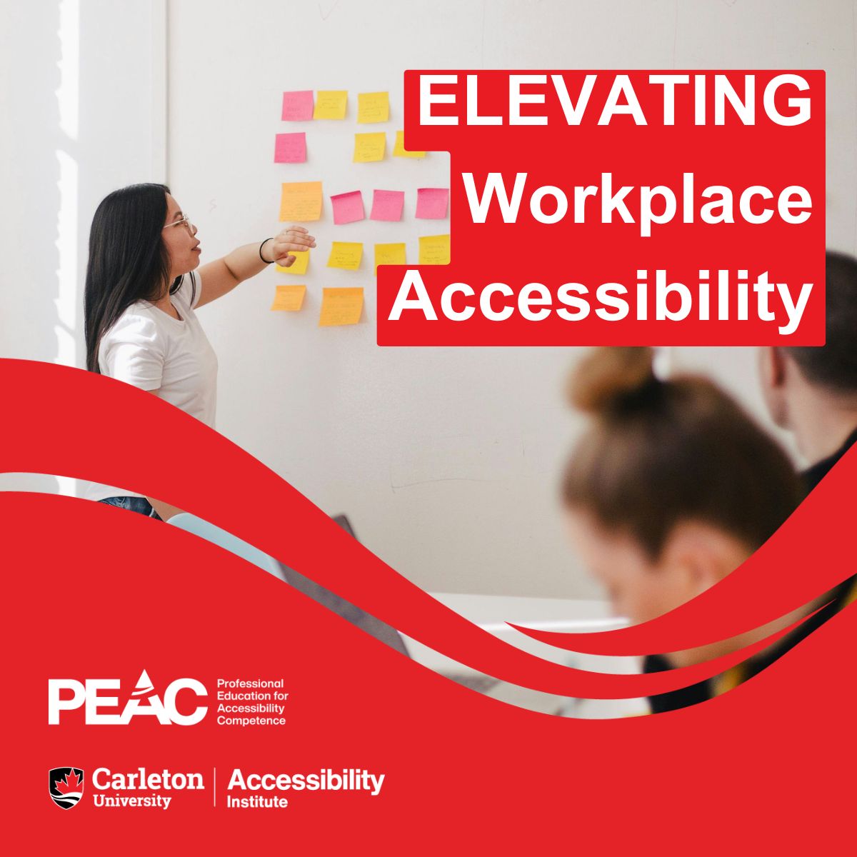 Elevate workplace accessibility with our Professional Education for Accessibility Competence (PEAC), a non-credit program designed to bridge the gap between accessibility awareness and workplace operations.

To learn more, visit carleton.ca/accessibility-….