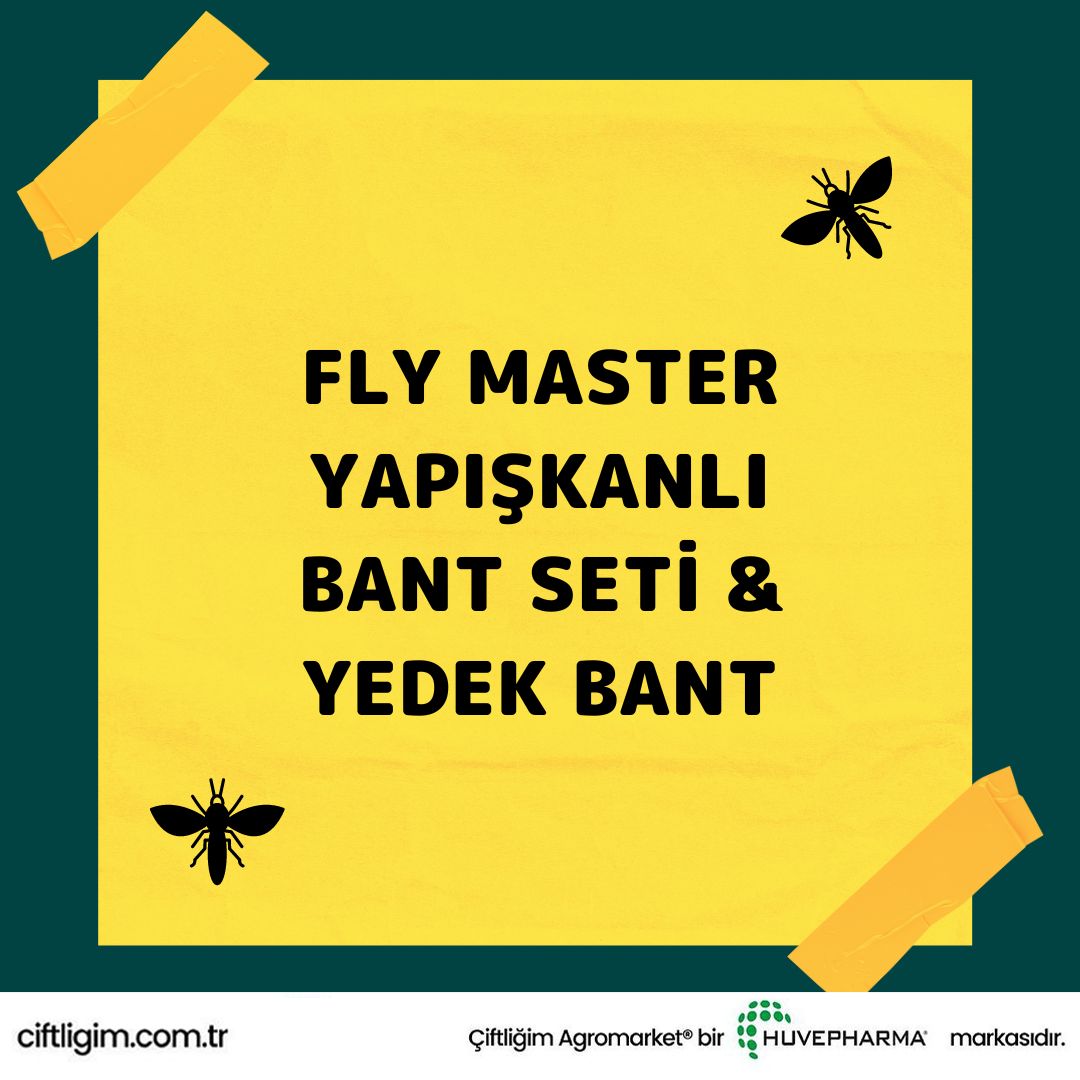 ciftligim_'s tweet image. Çiftliğinizde sineklerle ve diğer uçan haşerelerle mücadelede en pratik ve çevre dostu çözüm! 🦟
Fly Master Yapışkanlı Bant Seti ve Yedek Bant ile ahır ve kümeslerde hijyenik, sineksiz ve haşeresiz bir ortam sağlayın. 
#çiftliğim #hijyenikçiftlik #flymaster #sineksorunu
