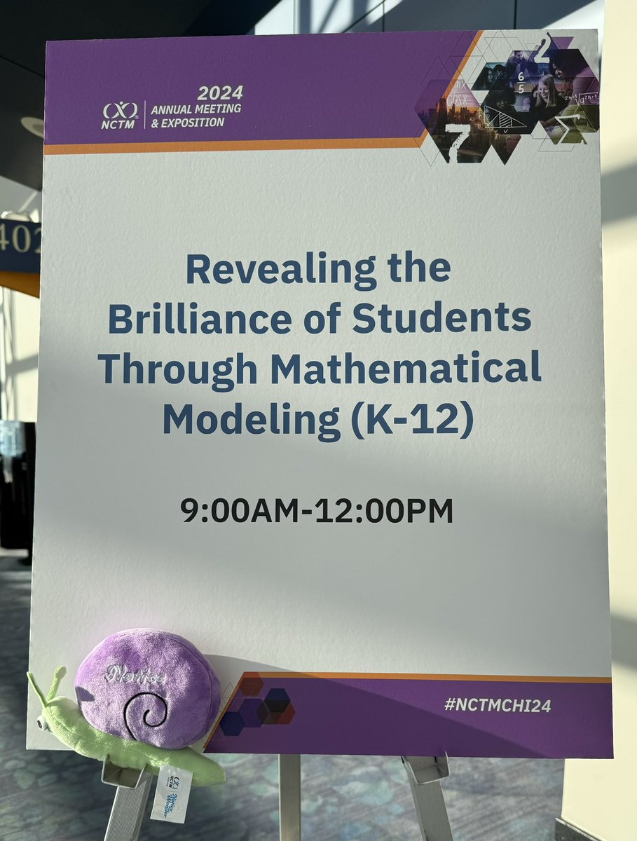 I can’t do two NCTM Pre-Conference sessions. Sorry I couldn’t make your session. <a href="/Joleighhoney/">Joleigh Honey</a>, Ben, and Karen will not disappoint. Have a great session! #NCTM #NCTM24