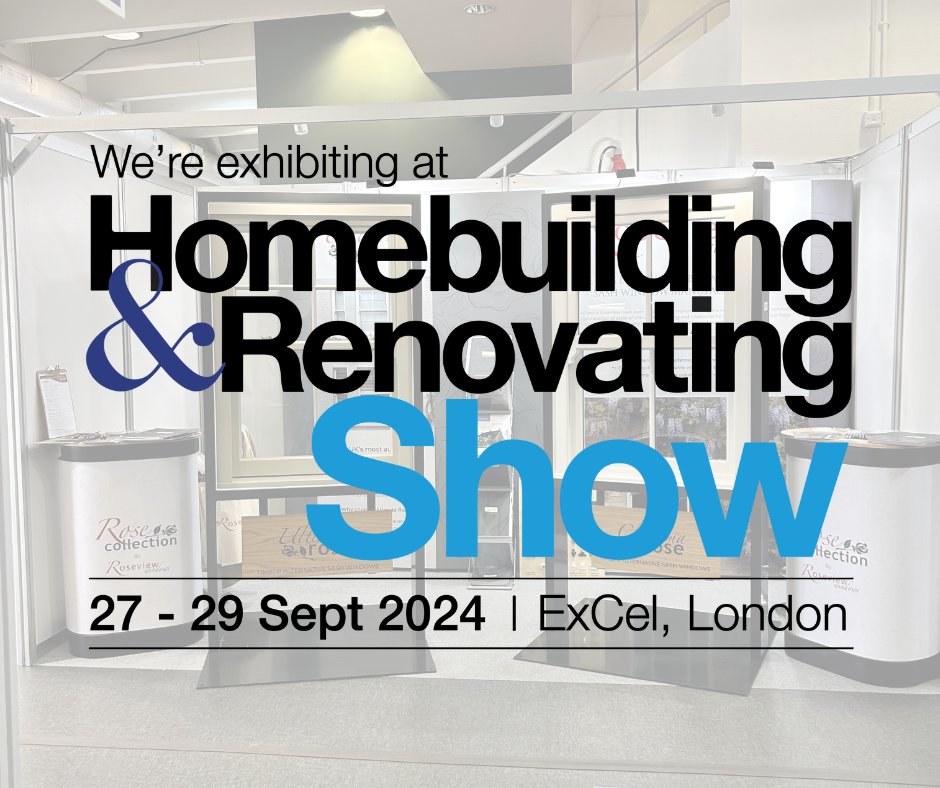 Find us at the Homebuilding &amp; Renovating Show this weekend at ExCel London! #HBRShow

📍 ExCeL London
🤝 Stand: F123
👇 Free tickets
bit.ly/4ejhcdO