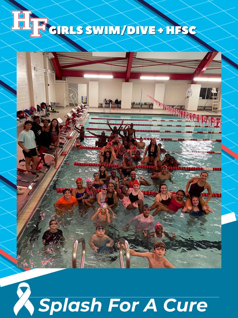 HFSwimDive's tweet photo. Lady Vikings had a great time working with our youth team HFSC! Go Vikings ⚪️🔴🎉 @HFHSAthletics https://t.co/9Q0oWQgTA4