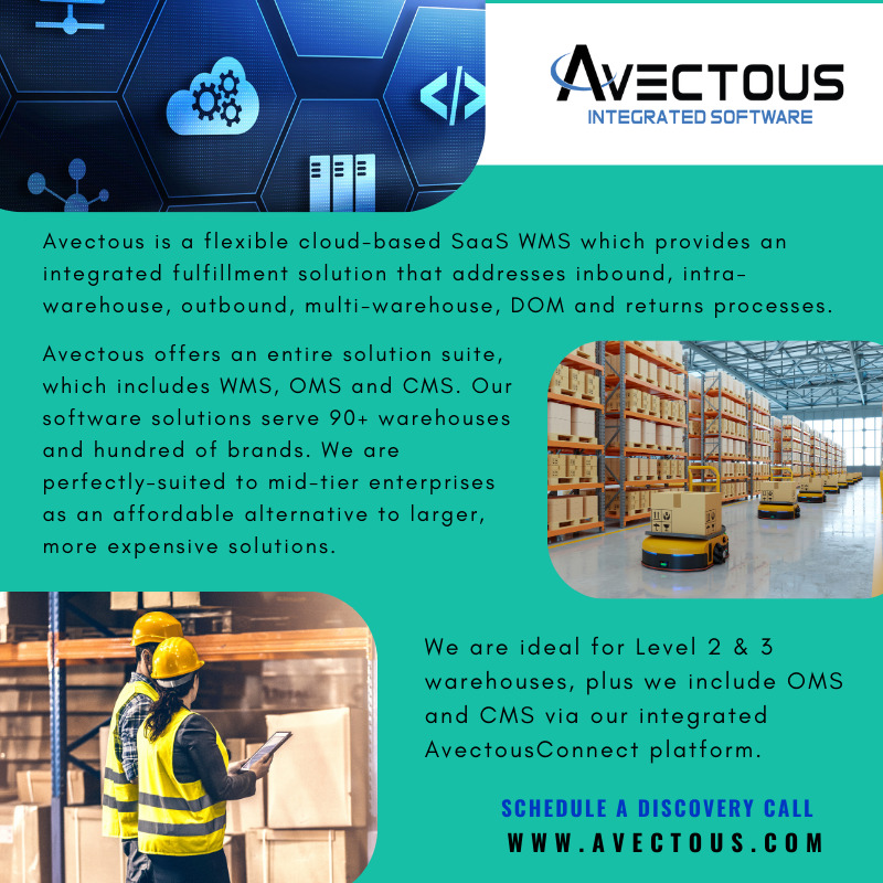 Avectous - Cloud Fulfillment WMS OMS CMS tweet media
