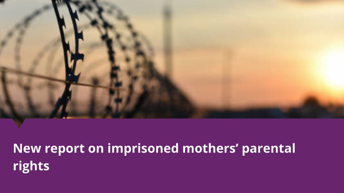 Durham University (@durham_uni) on Twitter photo A new report by @katielouob & <a href="/DrHKingy/">Hannah King</a> from <a href="/DurhamSociology/">Durham Sociology</a> reveals the challenges mothers face trying to maintain a relationship with their children whilst in #prison, and recommends additional support. Find out more 👉 brnw.ch/21wNalF
<a href="/nepacsinfo/">NEPACS</a> A new report by @katielouob & <a href="/DrHKingy/">Hannah King</a> from <a href="/DurhamSociology/">Durham Sociology</a> reveals the challenges mothers face trying to maintain a relationship with their children whilst in #prison, and recommends additional support. Find out more 👉 brnw.ch/21wNalF
<a href="/nepacsinfo/">NEPACS</a>