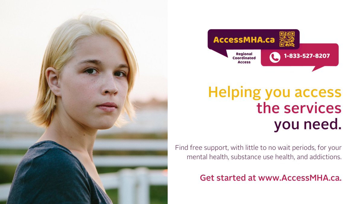 KFLAPH's tweet image. AccessMHA is for anyone 16 years and older who is looking for mental health and substance use health services

If you need support and are not sure where to go, reach out and they will help connect you to the service you need.

Get started here: accessmha.ca