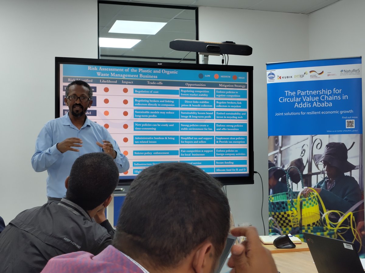 First meeting of the newly elected Steering Committee of the Partnership for Circular Value Chains in Addis Abeba♻️. Together, we will further embark on the joined action plan. Thank you for working with us in this #stewardship partnership! <a href="/c40cities/">C40 Cities</a> <a href="/SoilAndMoreET/">Soil & More Ethiopia</a> <a href="/epaethiopia/">Environmental Protection Authority</a>