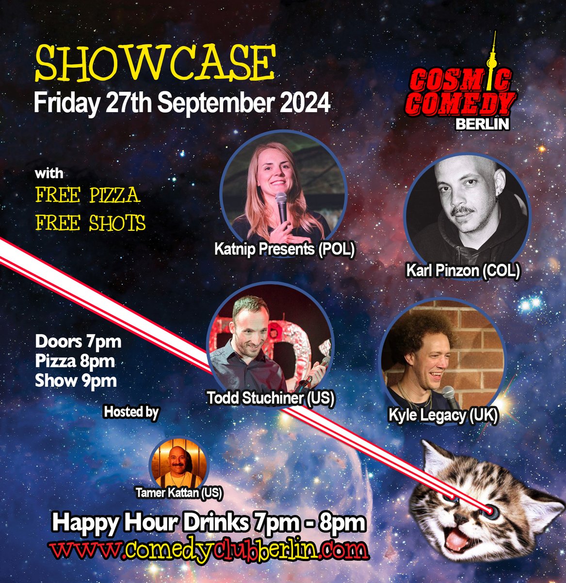 Cosmic Comedy Berlin tweet media