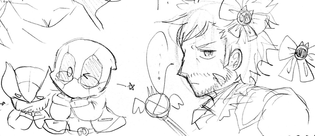 【ウルデプ】

落書き💛❤️

描きたい表情とかセリフとか

#poolverine
#Wolverpool 