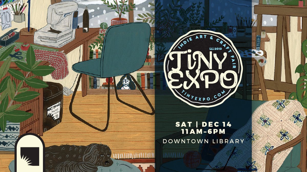 aadl's tweet photo. Tiny Expo is back at AADL this December, featuring over 50 indie artists & makers with one-of-a-kind creations!
Stop by the Downtown Library on Saturday, December 14 from 11am–6pm to browse handmade goods and find something truly unique! #AADL #tinyexpo
https://t.co/hLPcBpVjrX https://t.co/RiSkZjgwXi