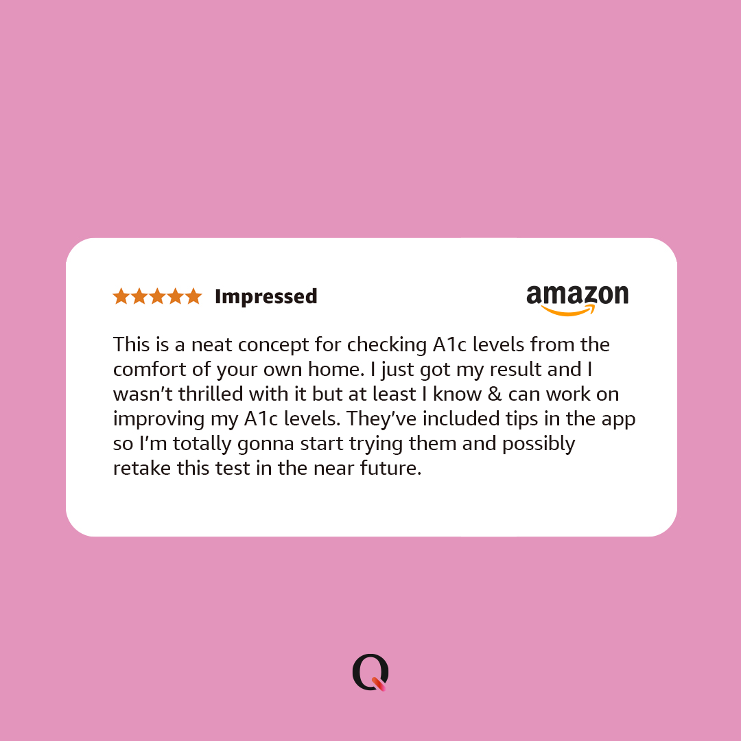 😍 Just saying! Stay accountable with the Q-Pad A1c Test. 
Simplify your diabetes care by syncing it with your period. 
#PeriodPower 🩸💪 #QPad #Diabetes #WomensHealth