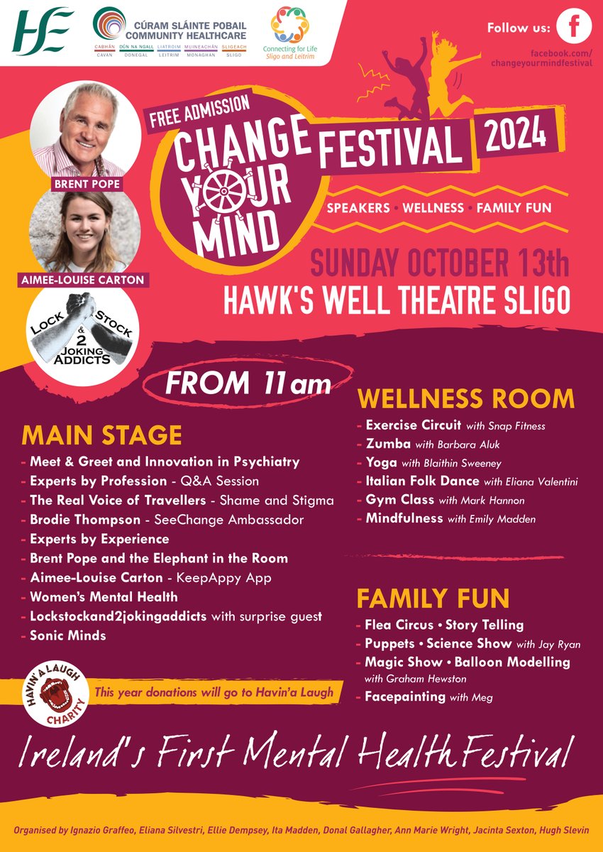 HSE CH CDLMS (@hsecommhealth1) on Twitter photo This years free Mental Health Change your Mind Festival takes place on Sunday 13th October with a fantastic line up of speakers, and family fun <a href="/HSELive/">HSE Ireland</a> #Sligo <a href="/hse_ymh/">YourMentalHealth.ie</a> <a href="/sligococo/">Sligo County Council</a> <a href="/leitrimcoco/">Leitrim County Council</a> <a href="/atusligo_ie/">ATU Sligo</a> <a href="/hse_ymh/">YourMentalHealth.ie</a> This years free Mental Health Change your Mind Festival takes place on Sunday 13th October with a fantastic line up of speakers, and family fun <a href="/HSELive/">HSE Ireland</a> #Sligo <a href="/hse_ymh/">YourMentalHealth.ie</a> <a href="/sligococo/">Sligo County Council</a> <a href="/leitrimcoco/">Leitrim County Council</a> <a href="/atusligo_ie/">ATU Sligo</a> <a href="/hse_ymh/">YourMentalHealth.ie</a>