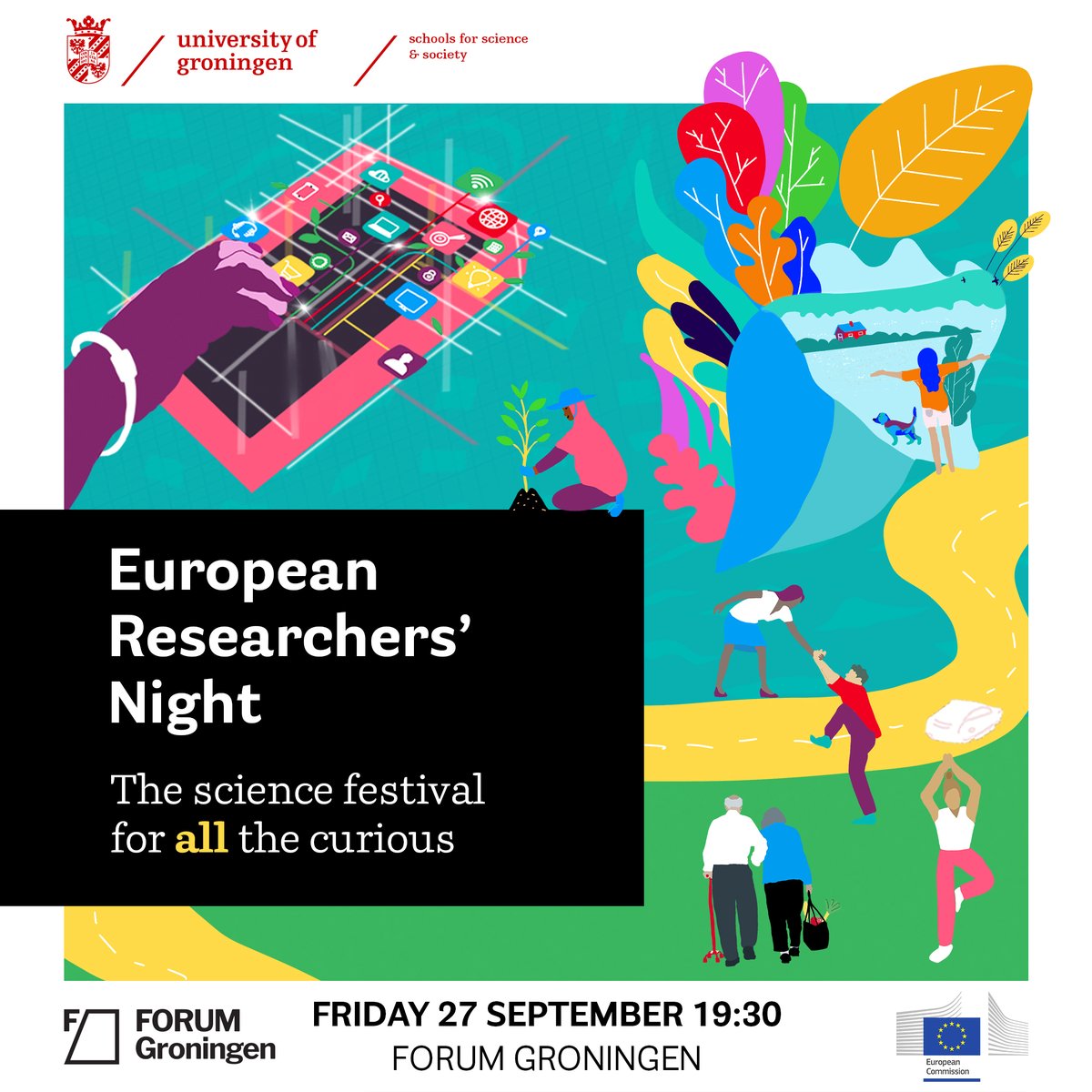 REPAIRS-ETN (@etnrepairs) on Twitter photo Are you curious?Join us <a href="/forum_groningen/">Forum Groningen</a> this Friday September 27 between 19:30 and midnight for the #europeanresearchersnight.
Our project will be represented by some of our ESRs who will do cool demos of their equipment on movement sciences, perception & action! See you there? Are you curious?Join us <a href="/forum_groningen/">Forum Groningen</a> this Friday September 27 between 19:30 and midnight for the #europeanresearchersnight.
Our project will be represented by some of our ESRs who will do cool demos of their equipment on movement sciences, perception & action! See you there?