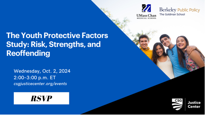 Skeem Lab | Risk Resilience Research (@skeemlab) on Twitter photo 🚨 Join our webinar with <a href="/CSGJC/">CSG Justice Center</a> & <a href="/UMassChan/">UMass Chan Medical School</a> on the Youth Protective Factors Study! With youth crime concerns rising, discover how risk factors & services impact reoffending. Register now: csgjusticecenter.org/events/the-you… #ProtectiveFactors #ImproveYouthOutcomes 🚨 Join our webinar with <a href="/CSGJC/">CSG Justice Center</a> & <a href="/UMassChan/">UMass Chan Medical School</a> on the Youth Protective Factors Study! With youth crime concerns rising, discover how risk factors & services impact reoffending. Register now: csgjusticecenter.org/events/the-you… #ProtectiveFactors #ImproveYouthOutcomes