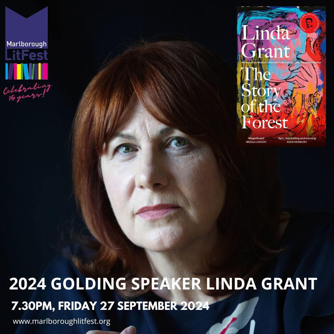 Marlborough LitFest (@marlblitfest) on Twitter photo We have a few tickets remaining for our 2024 #GoldingSpeaker <a href="/lindasgrant/">Linda Grant</a> in conversation with <a href="/AlexClark3/">Alex Clark</a> on Friday at 7.30pm. Tickets: bit.ly/3XTkmxp With thanks to event sponsor <a href="/WilliamGGolding/">William Golding</a> #MLF2024 #15years We have a few tickets remaining for our 2024 #GoldingSpeaker <a href="/lindasgrant/">Linda Grant</a> in conversation with <a href="/AlexClark3/">Alex Clark</a> on Friday at 7.30pm. Tickets: bit.ly/3XTkmxp With thanks to event sponsor <a href="/WilliamGGolding/">William Golding</a> #MLF2024 #15years