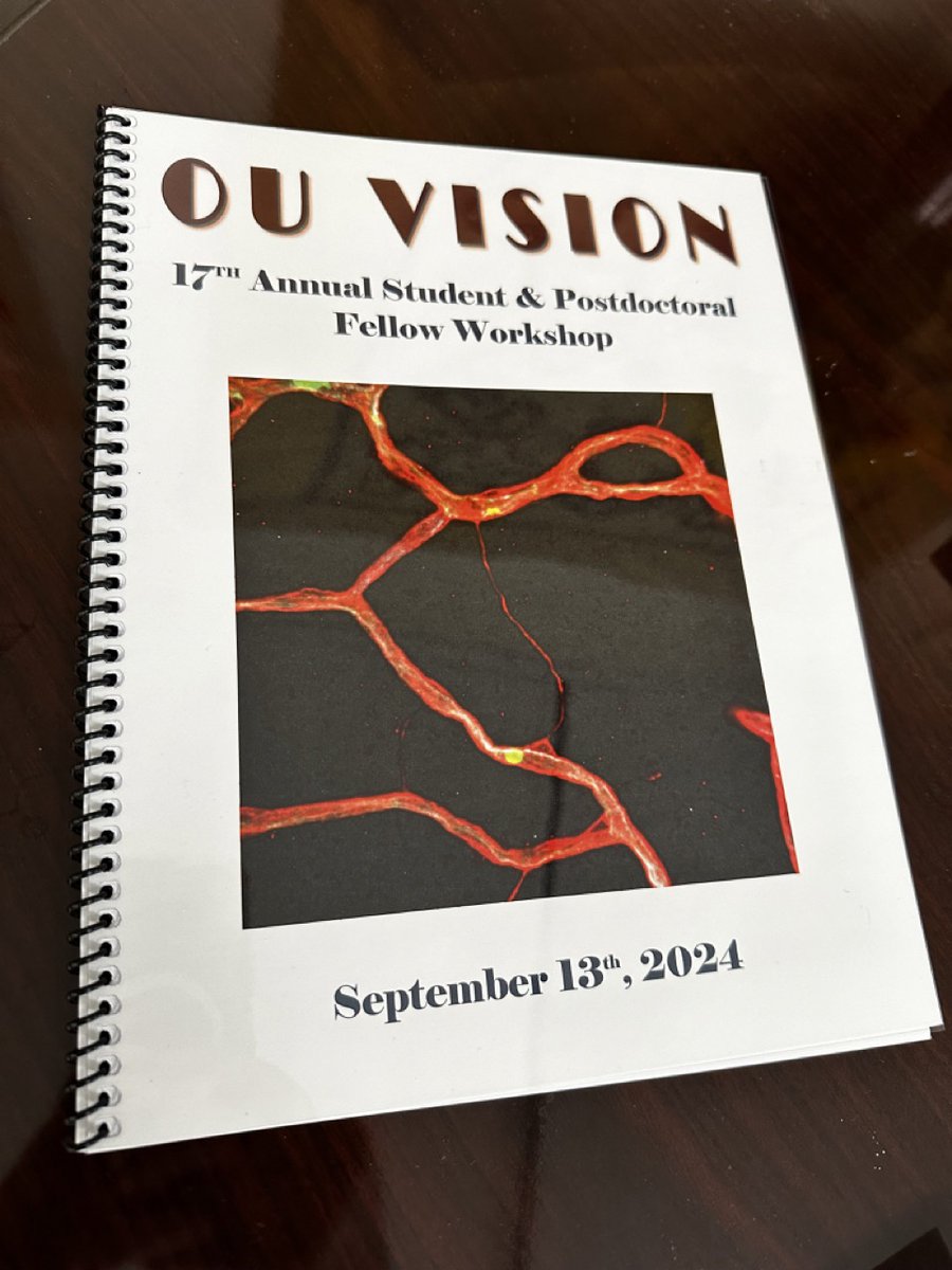 At the OU Vision Workshop on September 13th, Dr. Dana presented two career development talks. The rest of the day was filled with graduate students, postdoctoral fellows, research technicians, residents, and a visiting scholar presentations of their cutting-edge vision research.