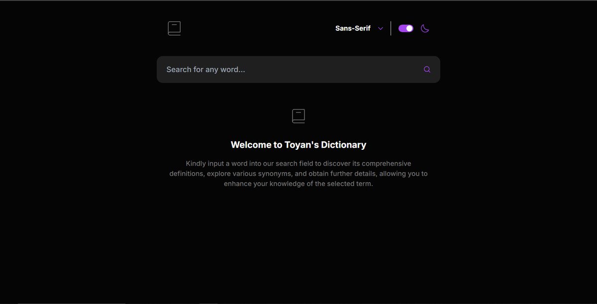 _Annonnymouss_'s tweet photo. Day 41: What's a better way to improve than practice? To sharpen my async skills with TypeScript, I rebuilt the dictionary app I first made in JavaScript. This one was fun to build and boosted my confidence with TypeScript.

Check it out: https://t.co/j1NTQbuT6e

#ProjectJourney https://t.co/QYtt86RiZy