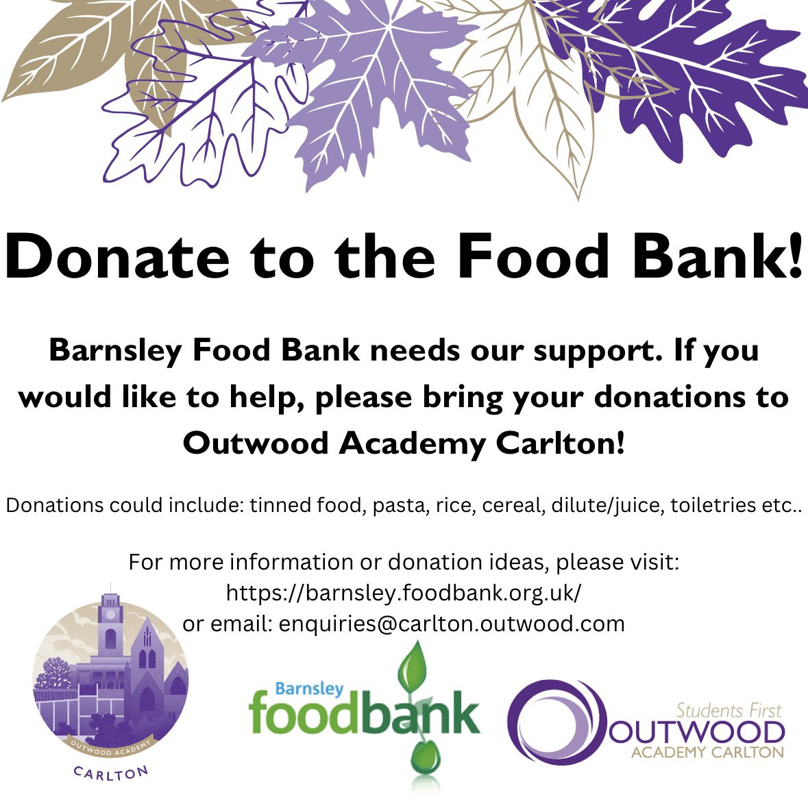 OACarlton's tweet photo. Take a look at how we are supporting the Barnsley Food Bank.
Donations, as described, would be very grateful received.
#Community
#EveryInteractionCounts https://t.co/hwZW6Dgbe4