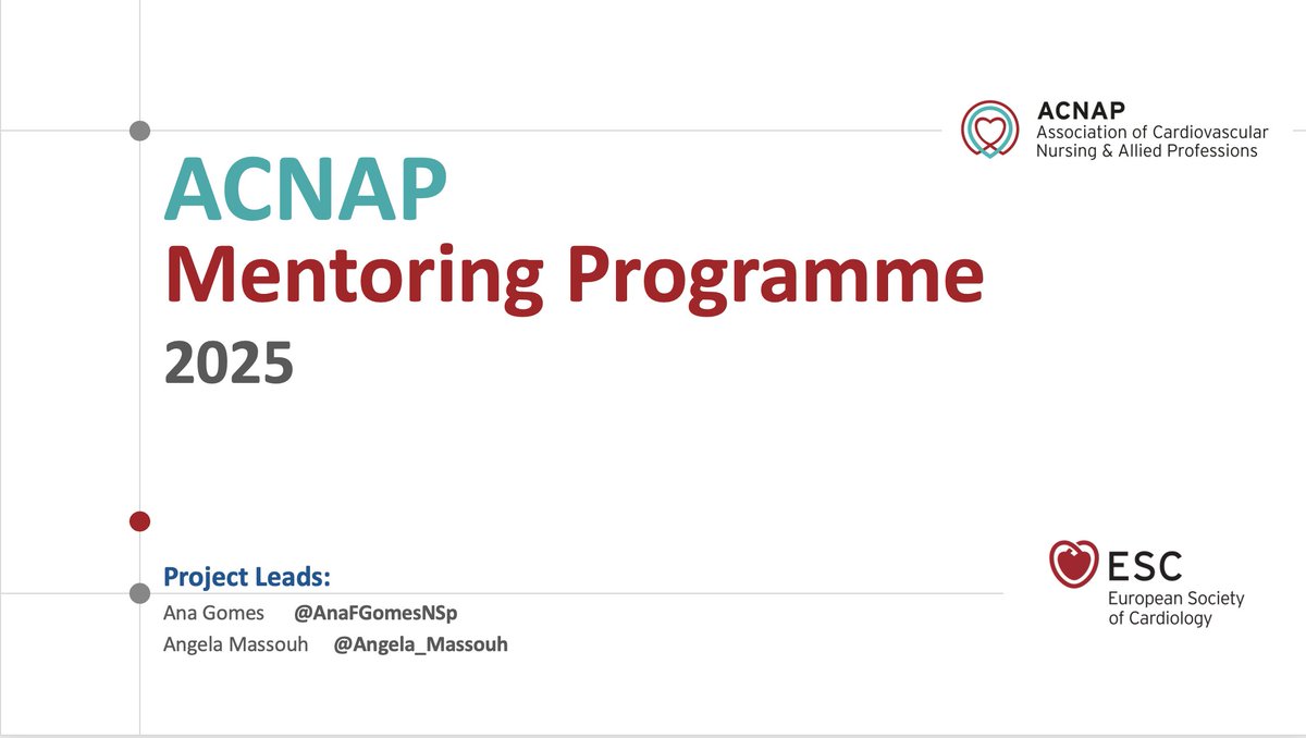 #ACNAP Mentoring Programme: applications open!
Want to know more about it? 
👉Join the info call on 26 September at 10 AM CEST and know more on, why this provides you with a fantastic opportunity for Personal and Professional development!
Register here: app.smartsheet.com/b/form/f6ca988…