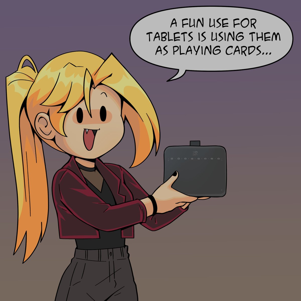 xppenca's tweet photo. What are some fun uses for the #XPPen #Deco640? 🤣🎨
Artist: @fabarts_
Check it out in the CA store🔍https://t.co/XdXCKiNwC3
#DoIt #4Koma #CardHouse #TabletTower #DrawingTablet #FunUses #art #artist #xppentablet #deco640 https://t.co/XJcvkP3Sgb