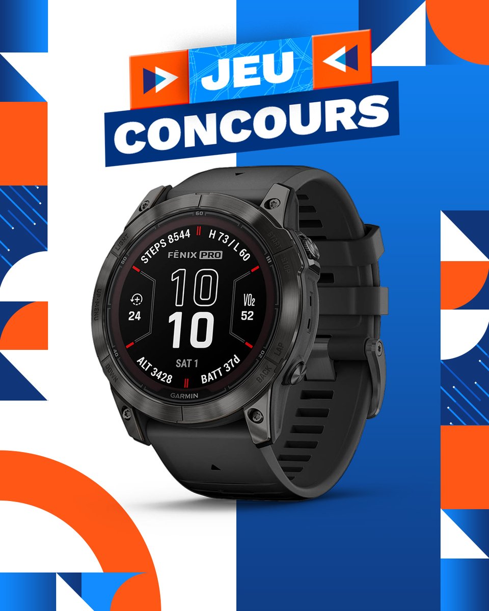 🎁 𝐉𝐄𝐔 𝐂𝐎𝐍𝐂𝐎𝐔𝐑𝐒 🎁
On vous donne un coup de pouce pour vos performances physiques et vos objectifs de la rentrée grâce à une montre connectée dernière génération 🙌🫡
Pour participer :
✅ Follow @energiedusport
✅ RT ce tweet
TAS le 4/10⚡ 
#EnergieduSport