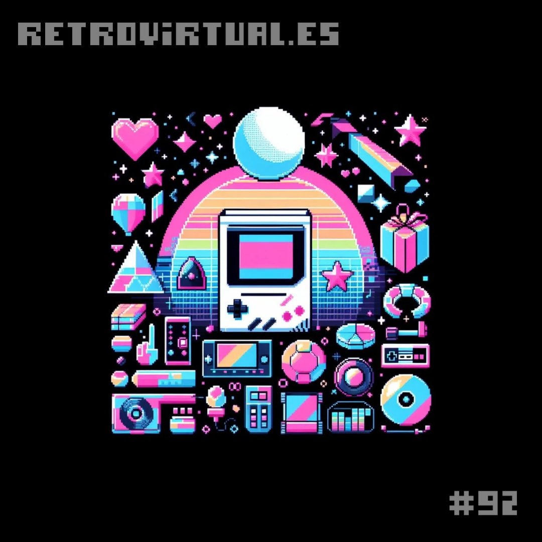 RetroVirtualX's tweet photo. 👾🎮 Sumérgete en la nostalgia con @RetroVirtualX #92. Desde cintas de cassette y discos de vinilo hasta disquetes y mandos de videojuegos, esta imagen captura la esencia de la tecnología de los 80s y 90s. 🌟

👾🕹️🎮💖📼📀📟
#RetroVirtual #Nostalgia #RetroGaming #PopCulture https://t.co/tGvGPtswrf
