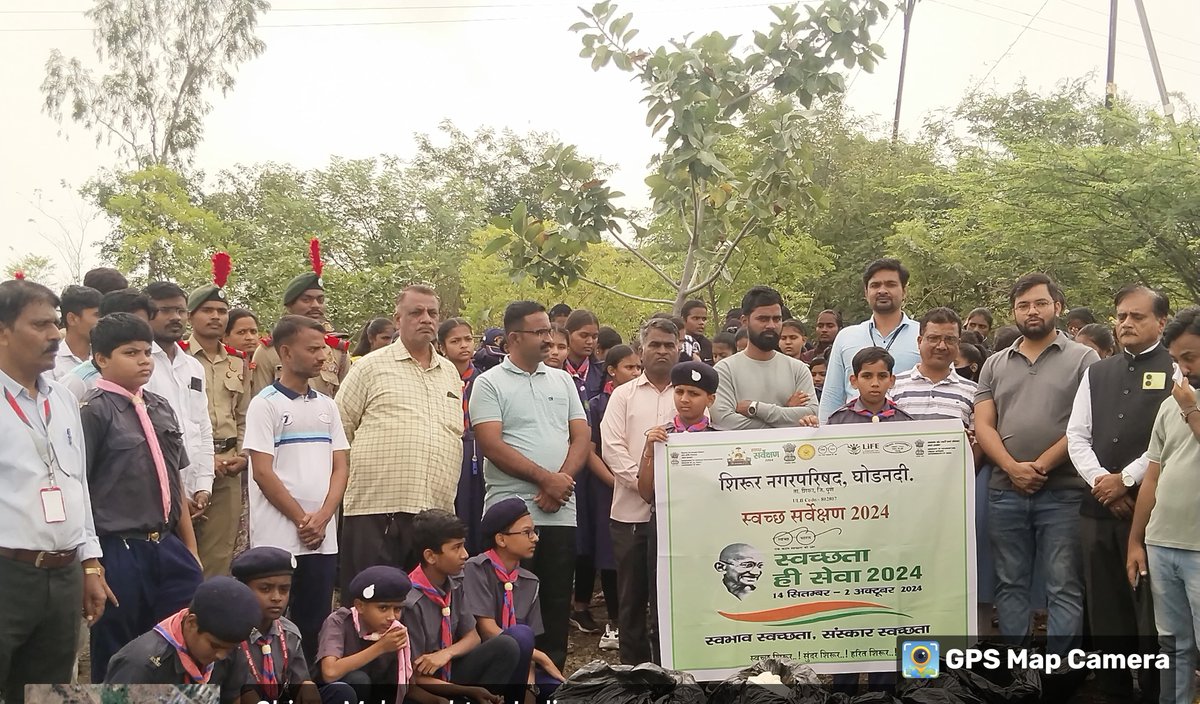 "Take the oath to make a perfect pair".Cadets of CT bora college shirur of 36 Mah bn Ncc pune.collected waste and took part in mass cleanliness drive #SHS2024  #SwachhataHiSeva