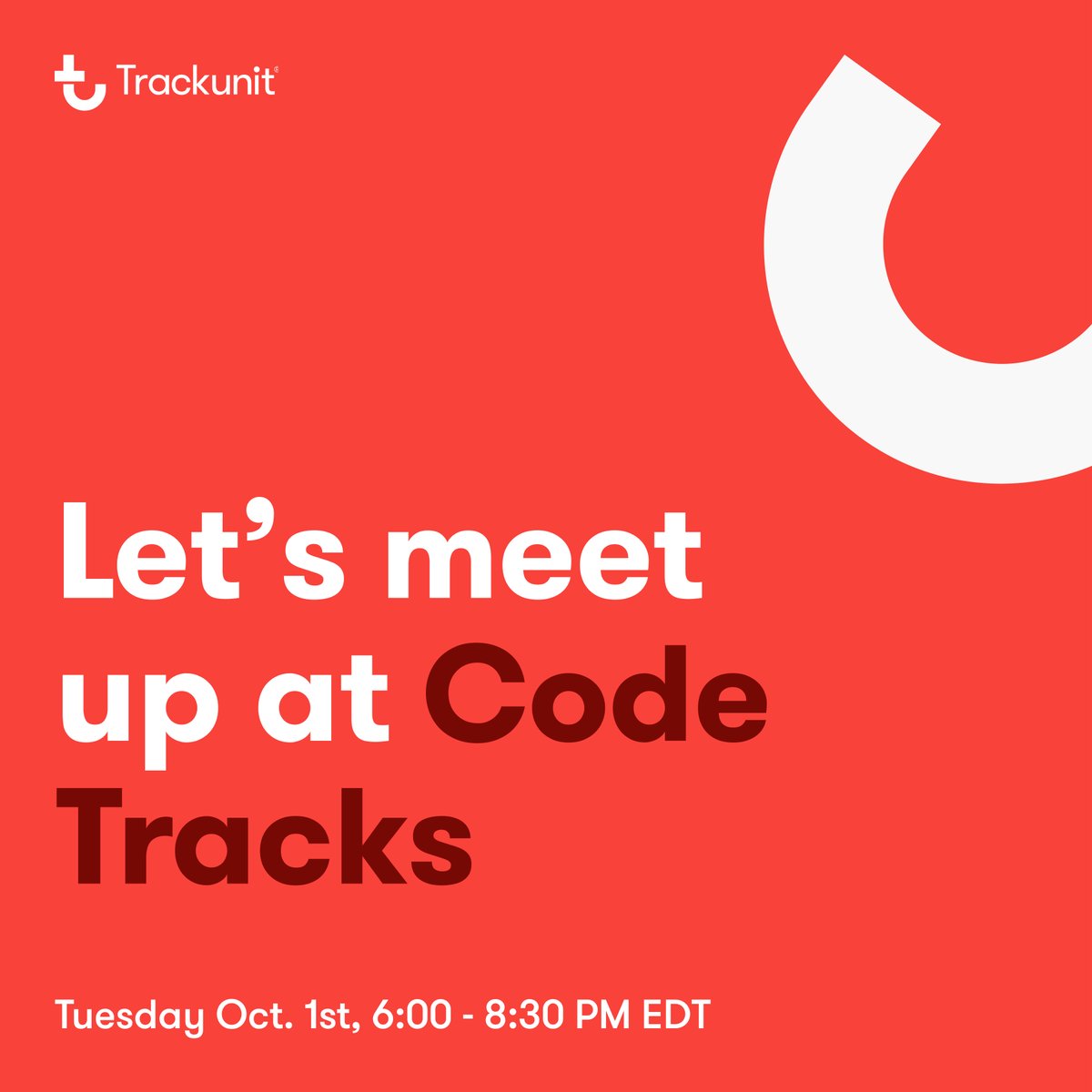 trackunit's tweet image. School&apos;s back, the leaves are turning, and we&apos;re kicking off fall with some serious tech talk! 
🗓 Tuesday, October 1, 2024
🕕 6:00 PM - 8:30 PM EDT
📍 304 Talbot St, 2nd Floor, London, ON

Register now: meetup.com/code-tracks-lo…

#CodeTracks #TechMeetup #Networking #FallIntoTech
