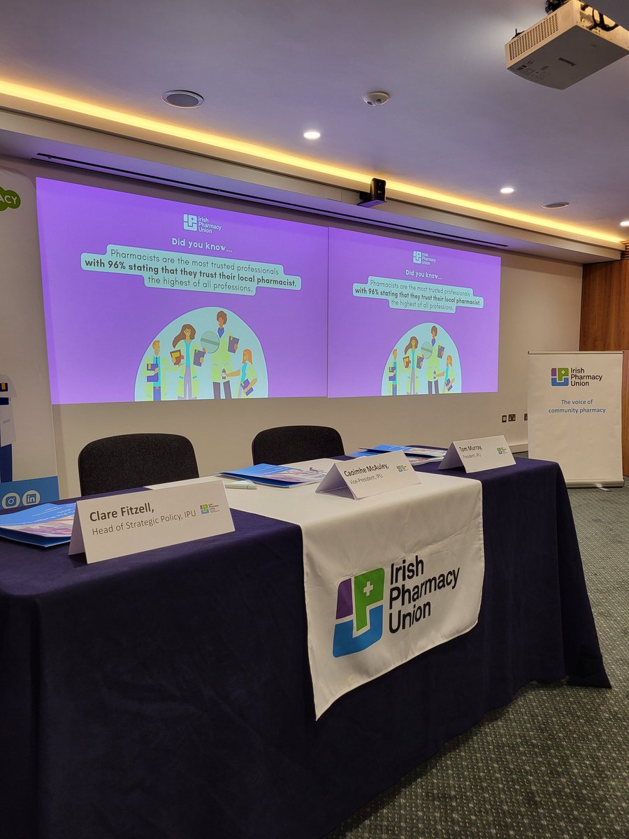 Irish Pharmacy Union tweet media