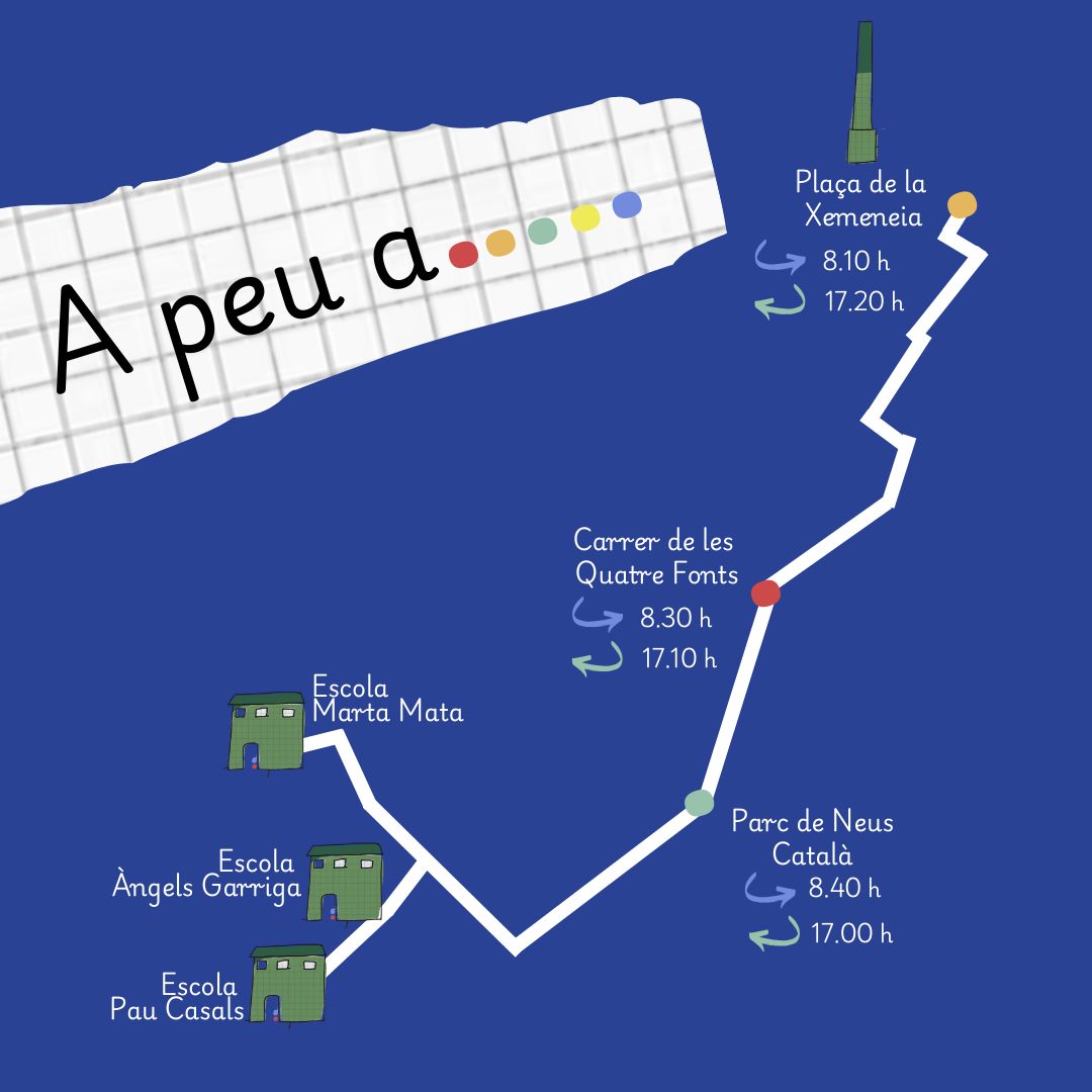 👩‍👧🏫El Vendrell posa en marxa una prova pilot de servei gratuït d'acompanyament a peu a l’escola per a infants d'infantil i primària de tres centres del municipi

ℹ️ tuit.cat/VXU7x

<a href="/EducaVendrell/">Educació El Vendrell</a> <a href="/Lgbtiqvendrell/">Regidoria de Feminismes i Drets LGBTIQ+</a> <a href="/educatiu/">Pla Educatiu d'Entorn del Vendrell</a> <a href="/LaBallaruga/">La Ballaruga</a>