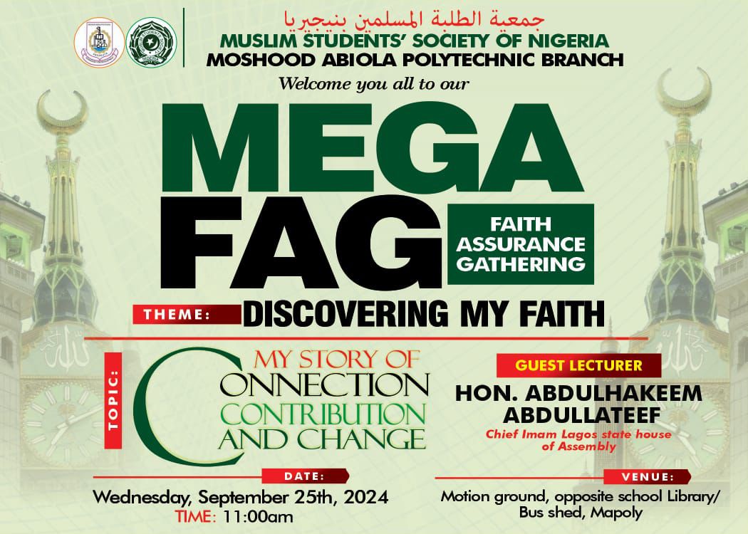 MapolyMssn's tweet photo. UNLEASH THE POWER!
Join us TODAY for the MEGA FAG Programme!

#UnravellingThe3Cs #MSSNMAPOLY #MEGAFaithAssurance #SpiritualGrowth #FaithUnites #SeedlingForTheHereafter https://t.co/U3XUCjGWIo