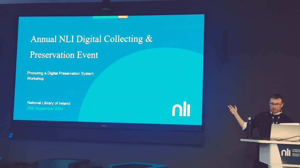Killian Downing (@killdowning) on Twitter photo Thanks <a href="/Maria_Brid/">Maria Ryan</a> @Kieranjol <a href="/SharonMcMeekin/">Sharon McMeekin 🏴🇪🇺</a> kicking off the annual <a href="/NLIreland/">National Library of Ireland</a> Digital Collecting & Preservation event with <a href="/dpc_chat/">DPC Chatter</a> #digipres Thanks <a href="/Maria_Brid/">Maria Ryan</a> @Kieranjol <a href="/SharonMcMeekin/">Sharon McMeekin 🏴🇪🇺</a> kicking off the annual <a href="/NLIreland/">National Library of Ireland</a> Digital Collecting & Preservation event with <a href="/dpc_chat/">DPC Chatter</a> #digipres