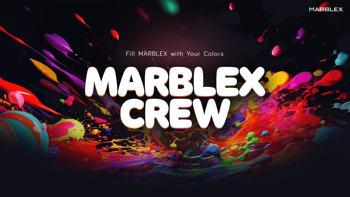 MARBLEXofficial's tweet image. 📢 MARBLEX CREW Season 3 Recruitment is now LIVE!🤝
Express your creativity and passion for MARBLEX with a splash of color!🎨

APPLY HERE!
📝 Creator: forms.gle/MsKzMVfTUN5wro…
📝 Angel: forms.gle/DAanHRN5E4DxbG…

🔎 Details:  ntiny.link/_p4pU

Like, RT, and join us for…