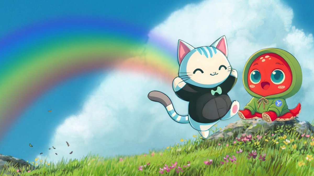 Legend has it if you run long enough at the end of the Buffer ████ Program,

You'll be greeted by a purring cat &amp; a baby optopus — whispering secrets of a new future ahead.