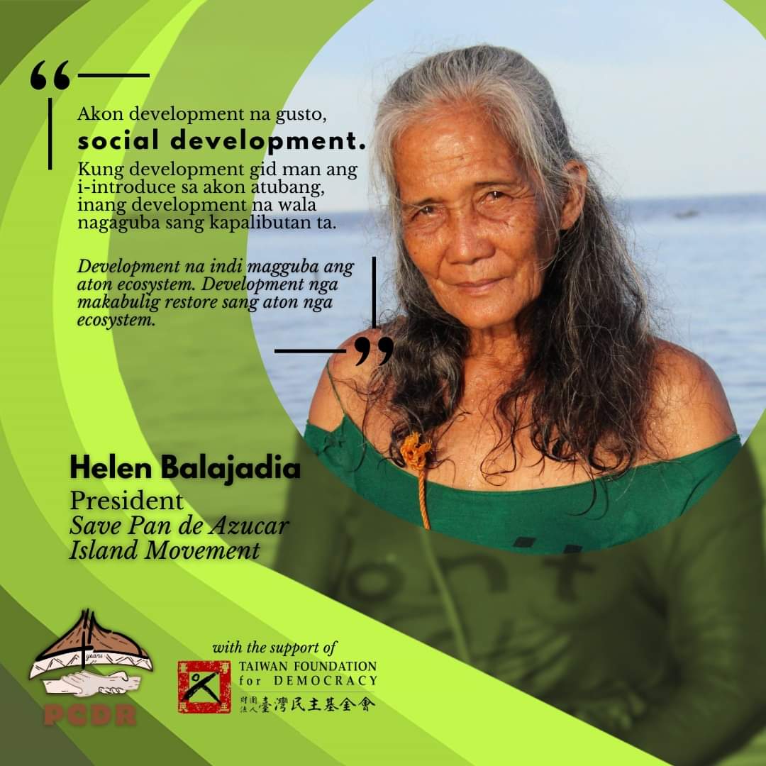 pcdrinc's tweet photo. In 2024, the Philippines remains to be the most dangerous country for land and environmental defenders in Asia. Meet Nanay Helen of Pan de Azucar. She is the current President of the Save Pan de Azucar Island Movement.

#DefendTheEnvironment
#PCDRat40 https://t.co/3i2FhkOoSF