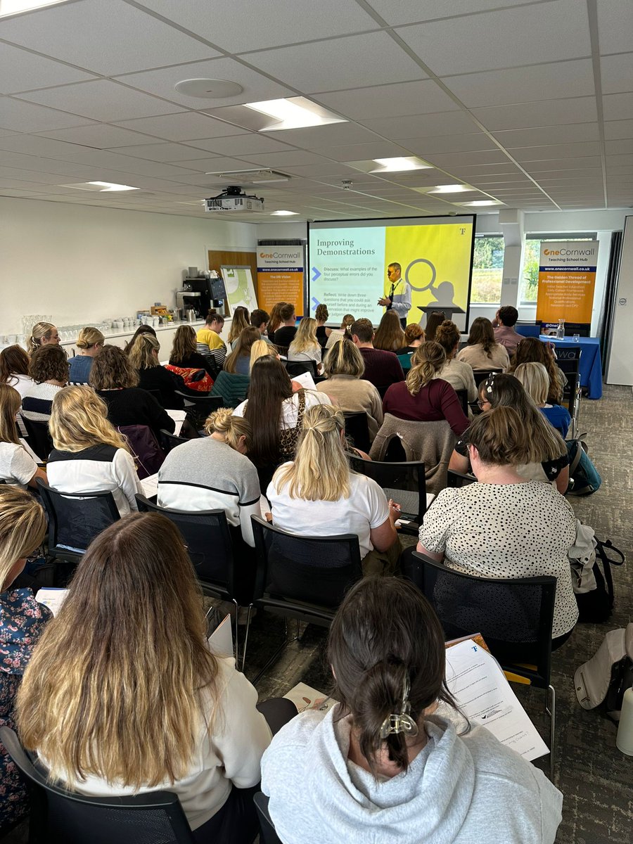 OneCornwallTSH's tweet photo. Yesterday we welcomed back our Year 2 ECTs. We are looking forward to working with you in your final year of ECF Induction.
#OneCornwall #TeachFirstECF #KernowLearning #TeachFirst #Education #TheRoseland #TeachingSchoolHub #CornwallTeachers #CornwallSchools #Education https://t.co/rYO2jwmNOH