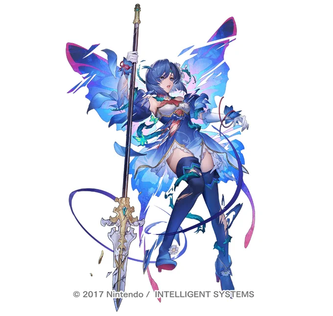 【お仕事】ファイアーエムブレムヒーローズにて「白騎の次姉 カチュア」を担当させて頂きました! どうぞよろしくお願いいたします #FEH #FEHeroes #FEヒーローズ 