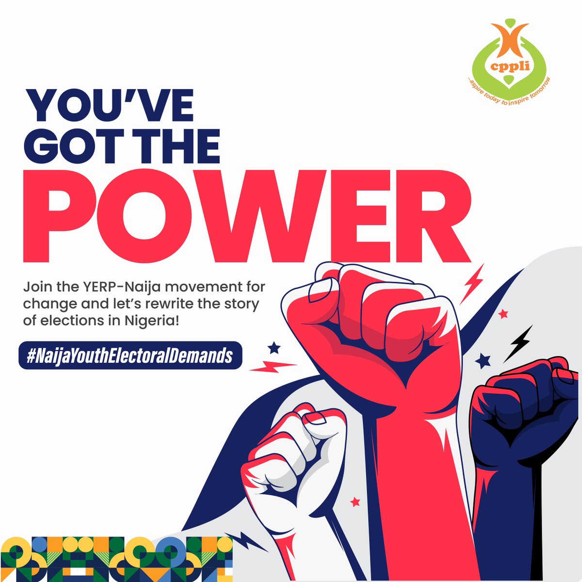 Naija Youth! 🌟
Did you know that YOU have the power to shape the future of our elections? 🤔
Who’s ready to stand for real change? Drop a 🙌 in the comments if you’re in! #NaijaYouthElectoralDemands