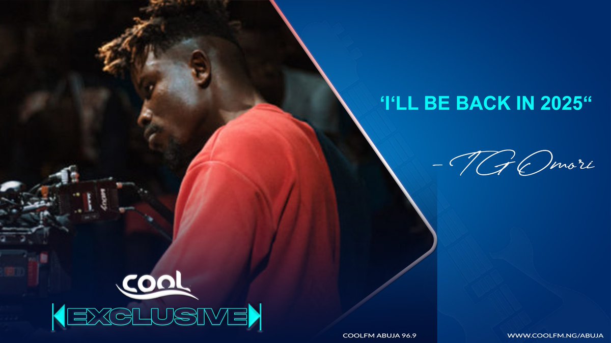 CoolFMAbuja's tweet photo. ThankGod Omori Jesam AKA TG Omori has hinted on his return to the music video production stage in 2025 amid kidney transplant challenges.
#1hitmusicstation #coolupdate #TG https://t.co/8wmKUz3h6Z