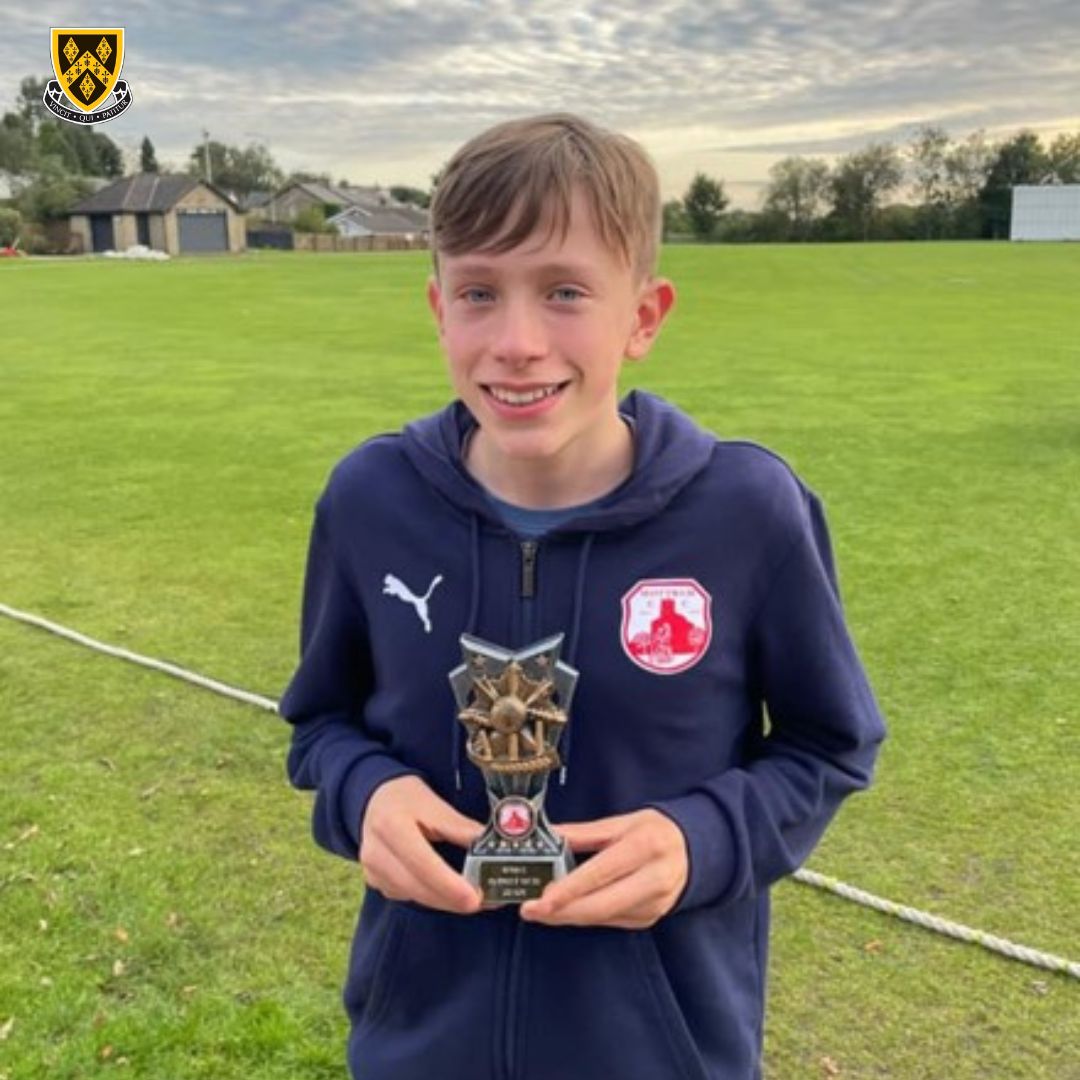 Third Year Jack Heaps was pleased to pick up the Best Bowler of the Year Award for his club <a href="/MottramCricket/">Mottram Cricket Club</a>, who play in the Greater Manchester #Cricket League.

Great work Jack!

#SGSInspires #SGSSport